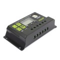 FOXSUR 20A Solar Charge Controller 12V / 24V Automatic Identification Controller