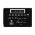 Car 5V Audio MP3 Player Decoder Board FM Radio SD Card USB AUX, with Bluetooth / Remote Control(Blac