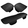 Car Seat Cushion Universal Simple Seat Cover Anti-slip Mat Auto Accessories (Black Red)