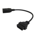 Car 3 Pin to 16 Pin OBD Cable for Honda, Cable Length: 40cm