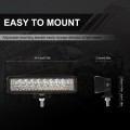 6 inch DC10-30V 10W Double Colors 2-row LED Working Lamp  Vehicle Spotlight