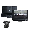 3 in 1 4 inch 170 Degree Wide Angle Night Vision HD 1080P Video Car DVR, Support Motion Detection /