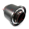 XH-UN005 Car Universal Modified High Flow Mushroom Head Style Intake Filter for 76mm Air Filter (Sil