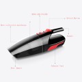 Car Wired Portable 120W Handheld Powerful Vacuum Cleaner Cable Length: 5m, without LED Light (Black)