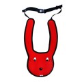 Car Child Rabbit Double Shoulder Seat Belt Adjuster (Red)