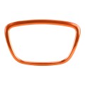 Car Auto Steering Wheel Ring Cover Trim Sticker Decoration for Audi (Orange)