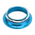For Ford Fluorescent Aluminum Alloy Ignition Key Ring, Inside Diameter: 3.2cm (Sky Blue)