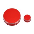 2 PCS Car Metal Central Control Knob Case for Cadillac (Red)