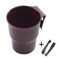 Multifunctional Car Water Cup Holder Hanging Storage Box Mobile Phone Holder Air Outlet Trash Can (B