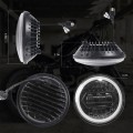 Motorcycle Crystal 5.75 inch LED Headlight Modification Accessories
