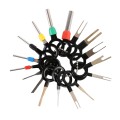 41 in 1 Car Plug Circuit Board Wire Harness Terminal Extraction Pick Connector Crimp Pin Back Needle