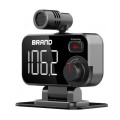 BT92 Car Bluetooth FM Transmitter Support Bluetooth Hands-free Call / QC3.0 Fast Charge / Micro SD C
