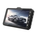 X97 4 inch Front and Rear Dual-recording HD 1080P Night Vision Driving Recorder Support Loop Recordi