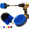 4 in 1 Floor Wall Window Glass Cleaning Descaling Electric Drill Brush Head Set, Random Color Delive