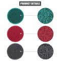 13 in 1 4 inch Sponge Scouring Pad Floor Wall Window Glass Cleaning Descaling Electric Drill Brush H