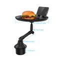 Car Water Cup Holder Multi-function Dining Table, Long Style