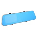 4.19 inch Car Rearview Mirror HD Night Vision Double Recording Driving Recorder DVR Support Motion D