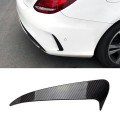 Car Rear Bumper Air Outlet Wind Knife Blade Decoration Sticker Strip for Mercedes-Benz C Class W205
