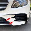 Car Front Bumper AMG Air Inlet Grille Decoration Sticker Strip for Mercedes-Benz E Class W213 2016-2