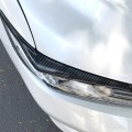 Car Headlight Eyebrow Decoration Sticker for Toyota Camry 2018+ (Carbon Fiber Black)
