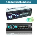 1-Din Car DAB Radio Player Stereo System FM Receiver, Support Bluetooth & U Disk & MP3 & TF Card