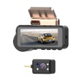 F22 3.16 inch 1080P HD Night Vision Driving Recorder, Standard Version with In-car View Camera