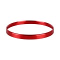 Car Headlight Switch Decorative Ring for Volkswagen Golf (Red)