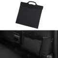 Car Multi-functional Hanging Front Trash Can with LED Light, 32 x 28cm (Black)