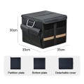 Car Trunk Foldable Storage Box, Capacity: 36L (Black)