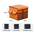 Car Trunk Foldable Storage Box, Capacity: 36L (Orange)