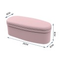 Car Armrest Elbow Support Universal Heightening Pad Armrest Box (Pink)