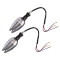 Motorcycle Turn Signal Light DC12V 1W 33LEDs SMD-3528 Lamp Beads (Red Light)