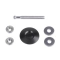 54mm Stainless Steel Quick-pins Push Button Billet Hood Pins Lock Clip Kit (Black)
