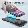 HFC-1051 Car Qi Standard Wireless Charger 15W / 10W Quick Charging for Audi Q5L 2018-2022, Left Driv