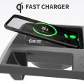 HFC-1054 Car Qi Standard Wireless Charger 15W / 10W Quick Charging for Audi Q3 2019-2022, Left Drivi