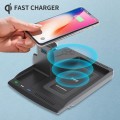 HFC-1006 Car Qi Standard Wireless Charger 10W Quick Charging for Honda Inspire 2018-2022, Left Drivi