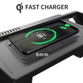 HFC-1033 Car Qi Standard Wireless Charger 10W Quick Charging for Volkswagen Teramont 2021, Left Driv