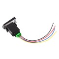 TS-19 Car Fog Light On-Off Button Switch with Cable for Hyundai