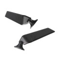 1 Pair Motorcycle Modified Wind Wing Adjustable Rotating Rearview Mirror