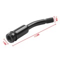 Car Modified Racing Quick Curved Gear Lever Extension Rod for Volkswagen T4 1990-2003 (Black)