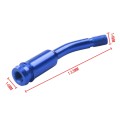Car Modified Racing Quick Curved Gear Lever Extension Rod for Volkswagen T4 1990-2003 (Blue)