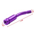 Car Modified Racing Quick Curved Gear Lever Extension Rod for Volkswagen T4 1990-2003 (Purple)