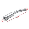 Car Modified Racing Quick Curved Gear Lever Extension Rod for Volkswagen T4 1990-2003 (Silver)