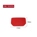 Carbon Fiber Car Dashboard Storage Box Mat Decorative Sticker for Toyota Tundra 2014-2018,Left and R