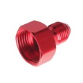 AN10 to AN6 Male and Female Connector Conversion Screw Oil Cooler Conversion Reducer Adapter (Red)