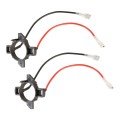 1 Pair TK-130 Car H7 Lamp Holder Socket with Cable