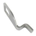Car Stainless Steel Rear Tail Hook Plate Snap Lock EH200