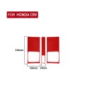 3 PCS Set for Honda CRV 2007-2011 Carbon Fiber Car Central Control Air Outlet Panel Decorative Stick