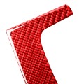 For Honda CRV 2007-2011 Carbon Fiber Car Dashboard Frame Decorative Sticker,Left and Right Drive Uni