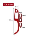 5 PCS Set for BMW 3 Series E90 Carbon Fiber Car Left Driving Lifting Panel Decorative Sticker with F